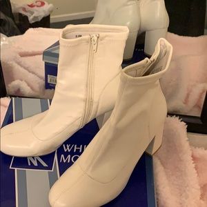 White boots